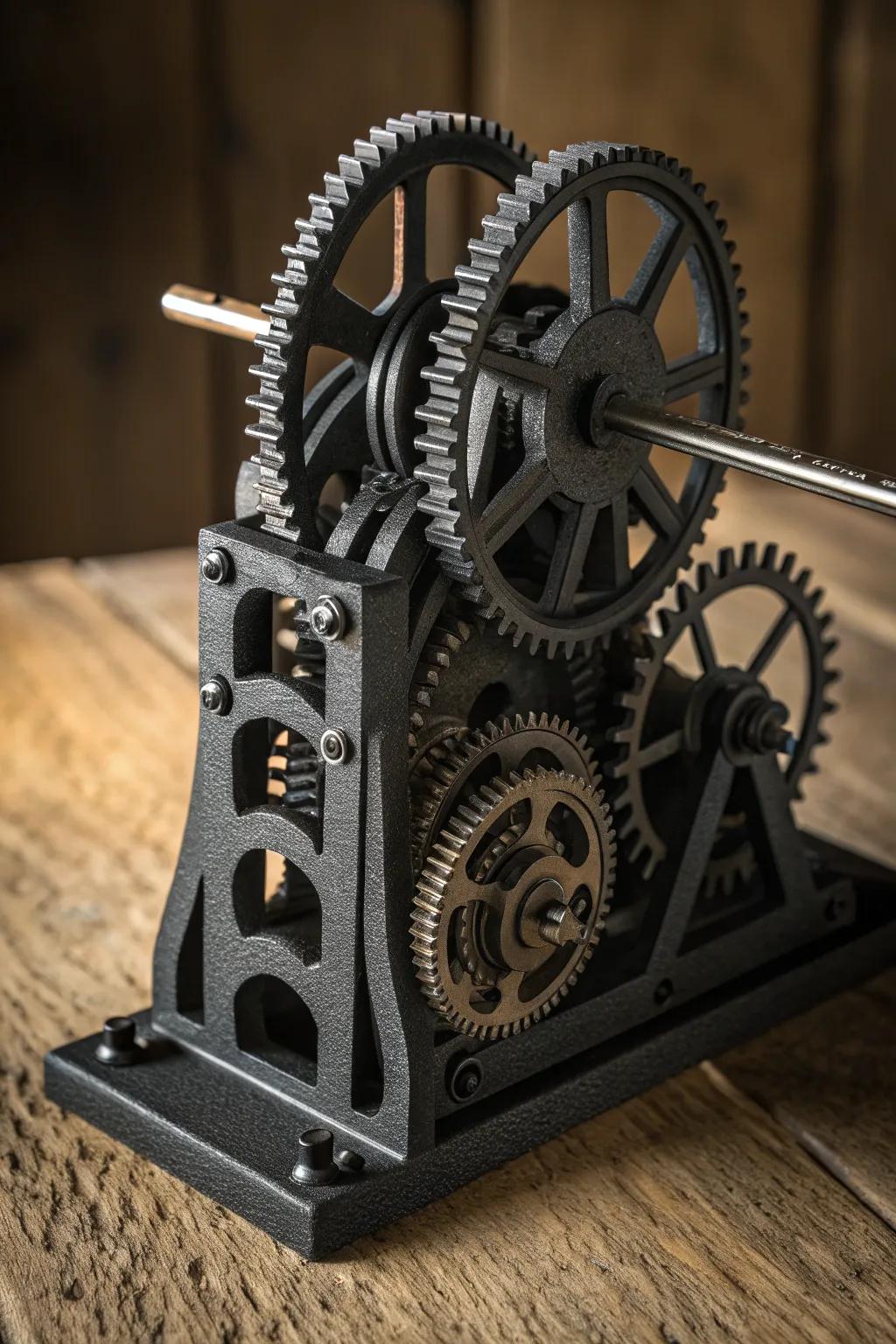 Captivate your space with the mesmerizing allure of mechanical artistry.