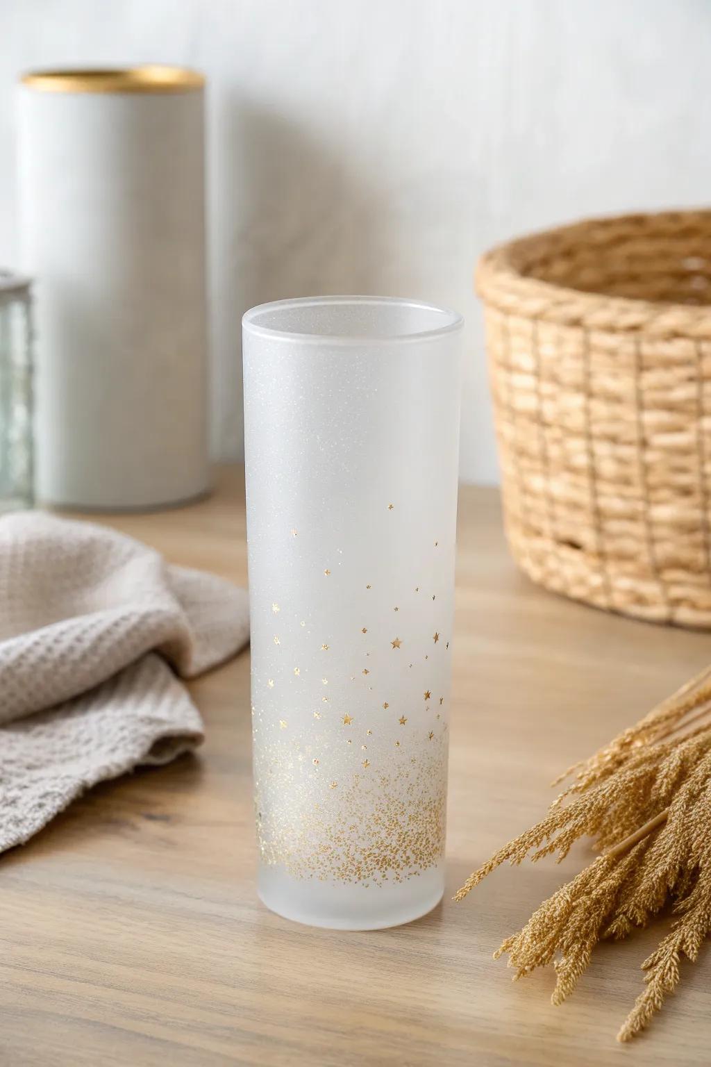 Embrace the beauty of simplicity with a touch of sparkle. 🌿✨