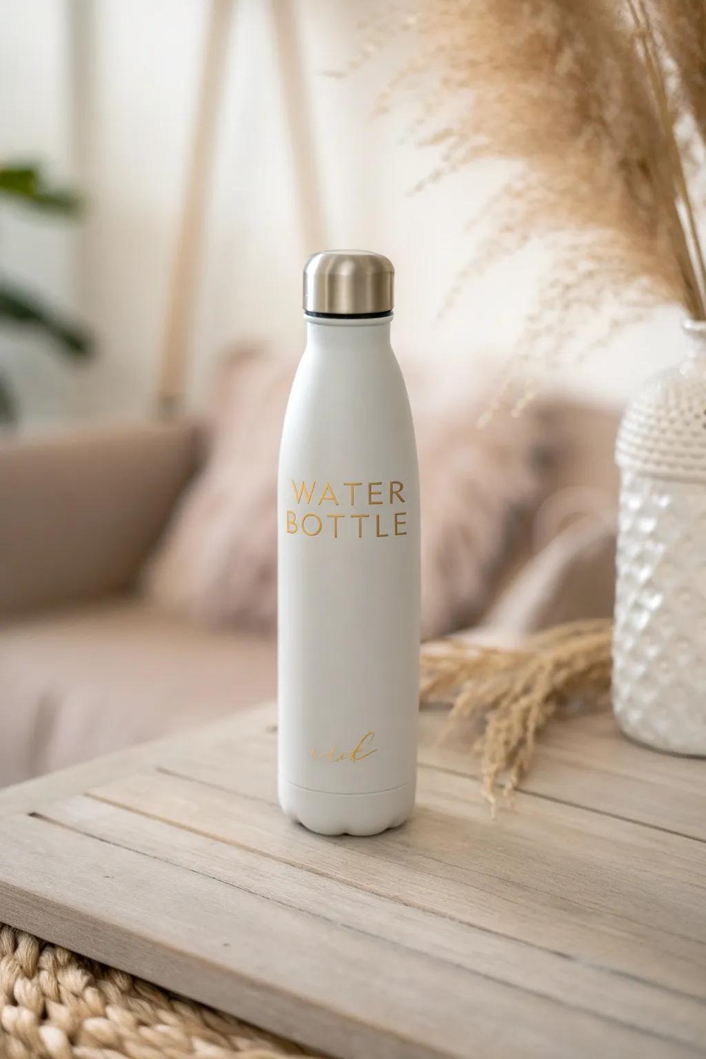 Stay hydrated in style with a personalized touch—elevate your graduate's day with this uniquely crafted water bottle.