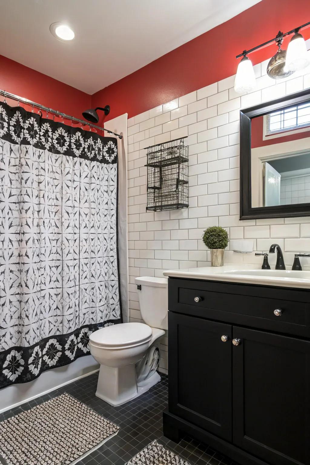 Bold contrasting colors enhance both style and function.
