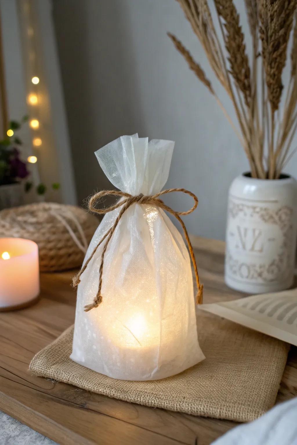 Illuminate your Halloween night with these enchanting glow-in-the-dark treat bags.