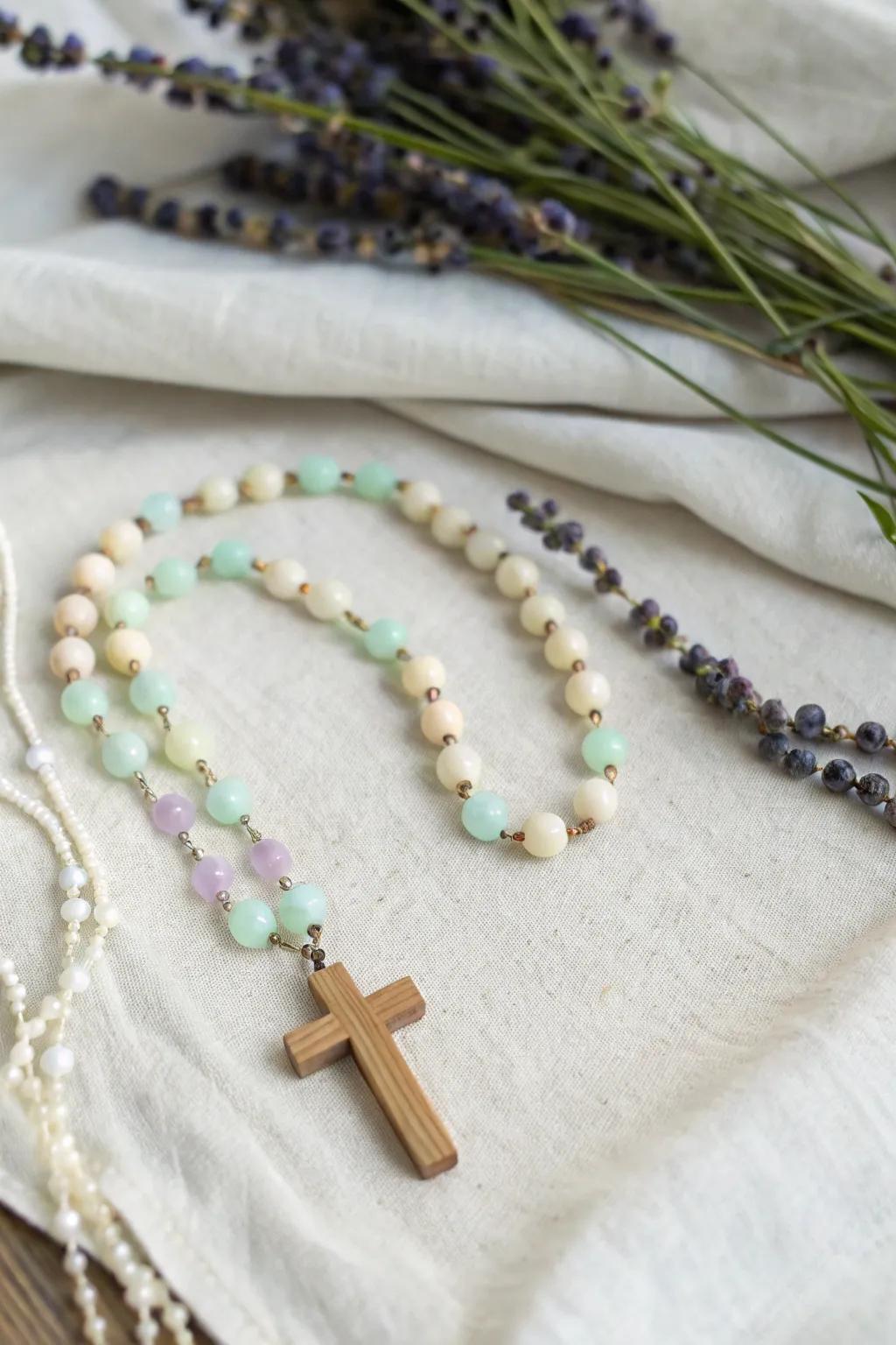 Illuminate your prayers with the subtle glow of handcrafted beauty.