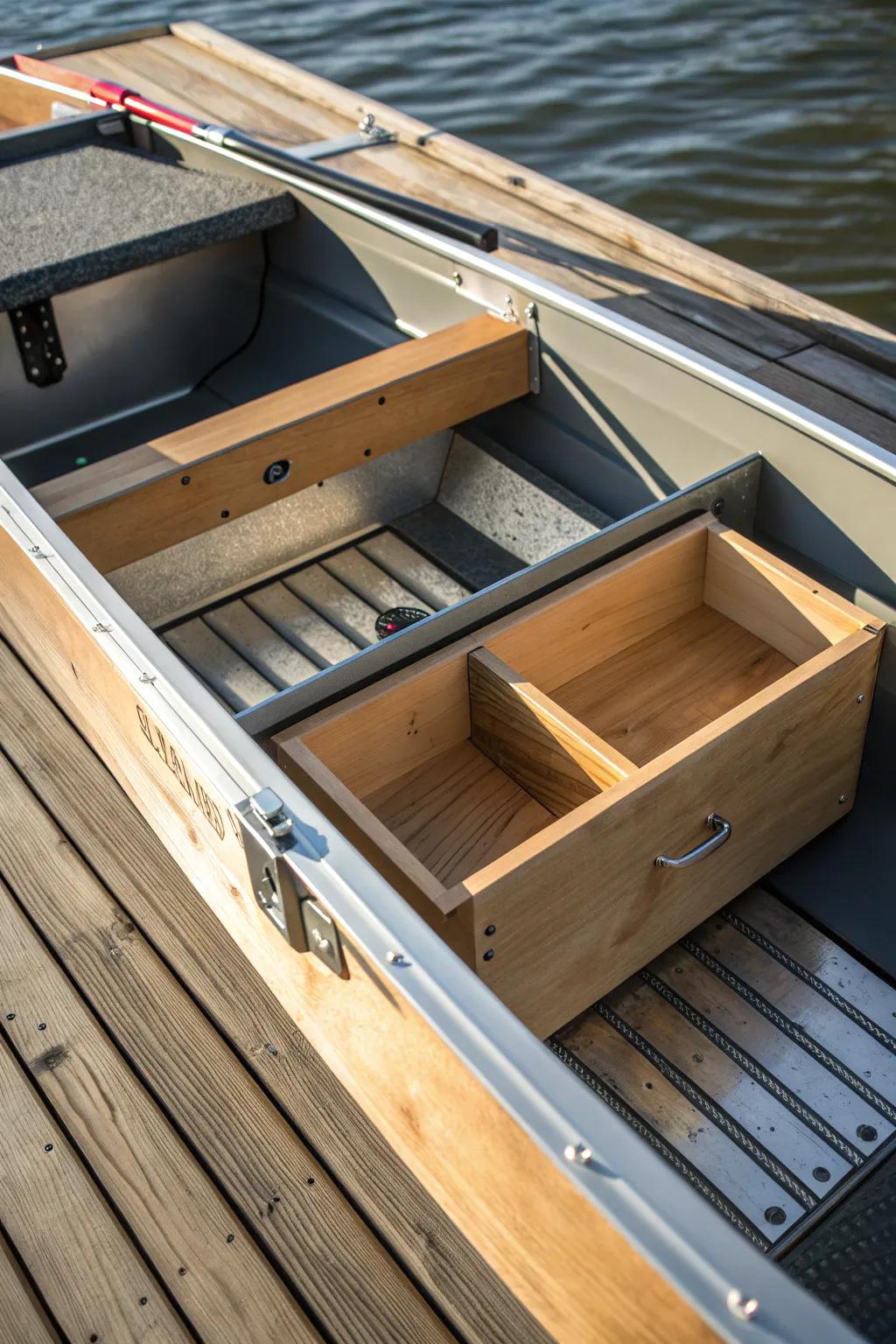 Elevate your jon boat with eco-friendly craftsmanship.