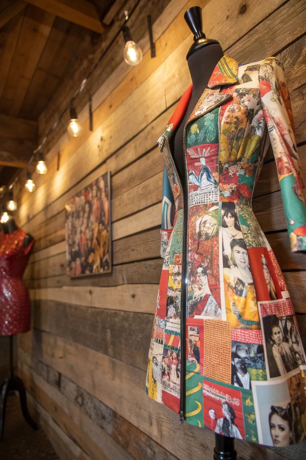 Transform vintage magazines into a stunning postmodern masterpiece—where craftsmanship meets creativity.