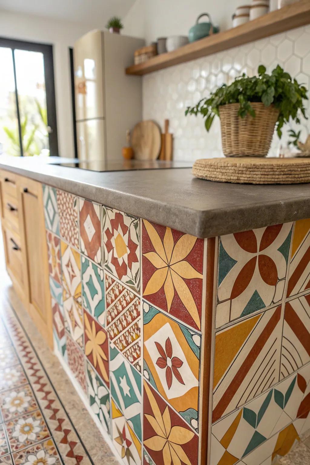 Embrace nostalgia with a splash of retro charm in your kitchen.