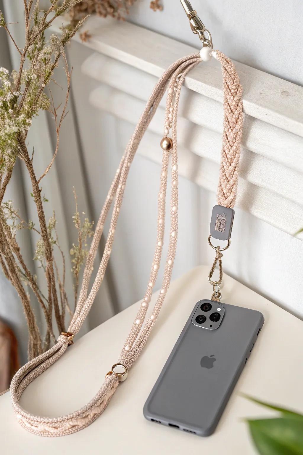 Embrace elegance and functionality with our tech-savvy lanyard, perfect for the minimalist at heart.