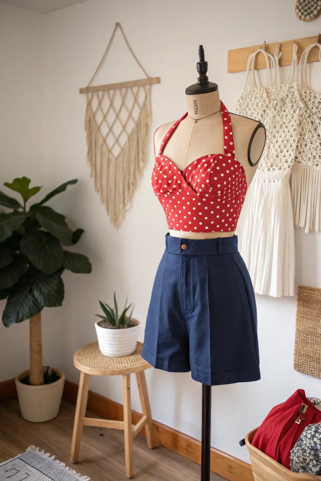 Effortlessly chic 50s style: Transform your look with a dash of pin-up power!