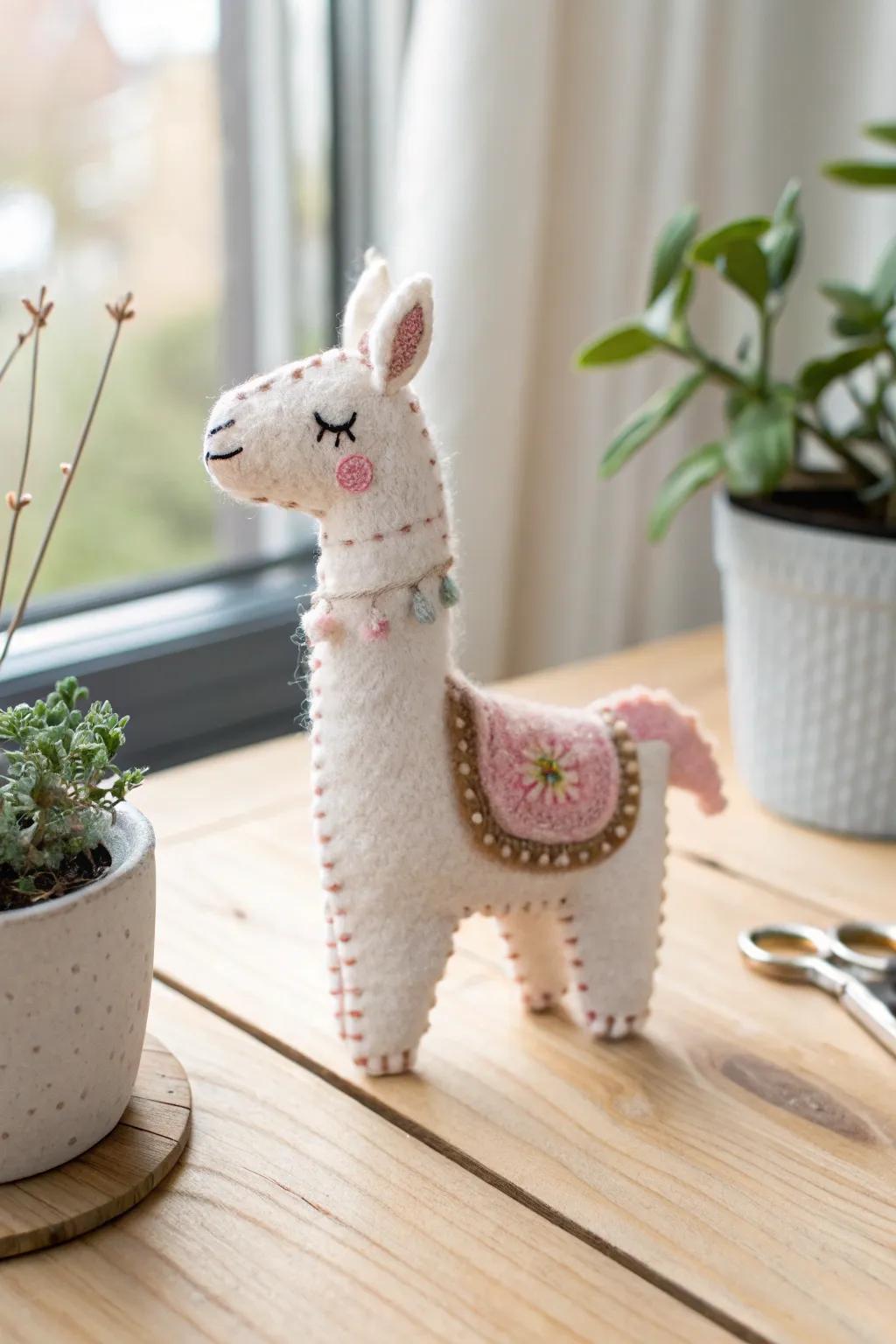 Bring stories to life with charming llama finger puppets, where simplicity meets playful elegance.