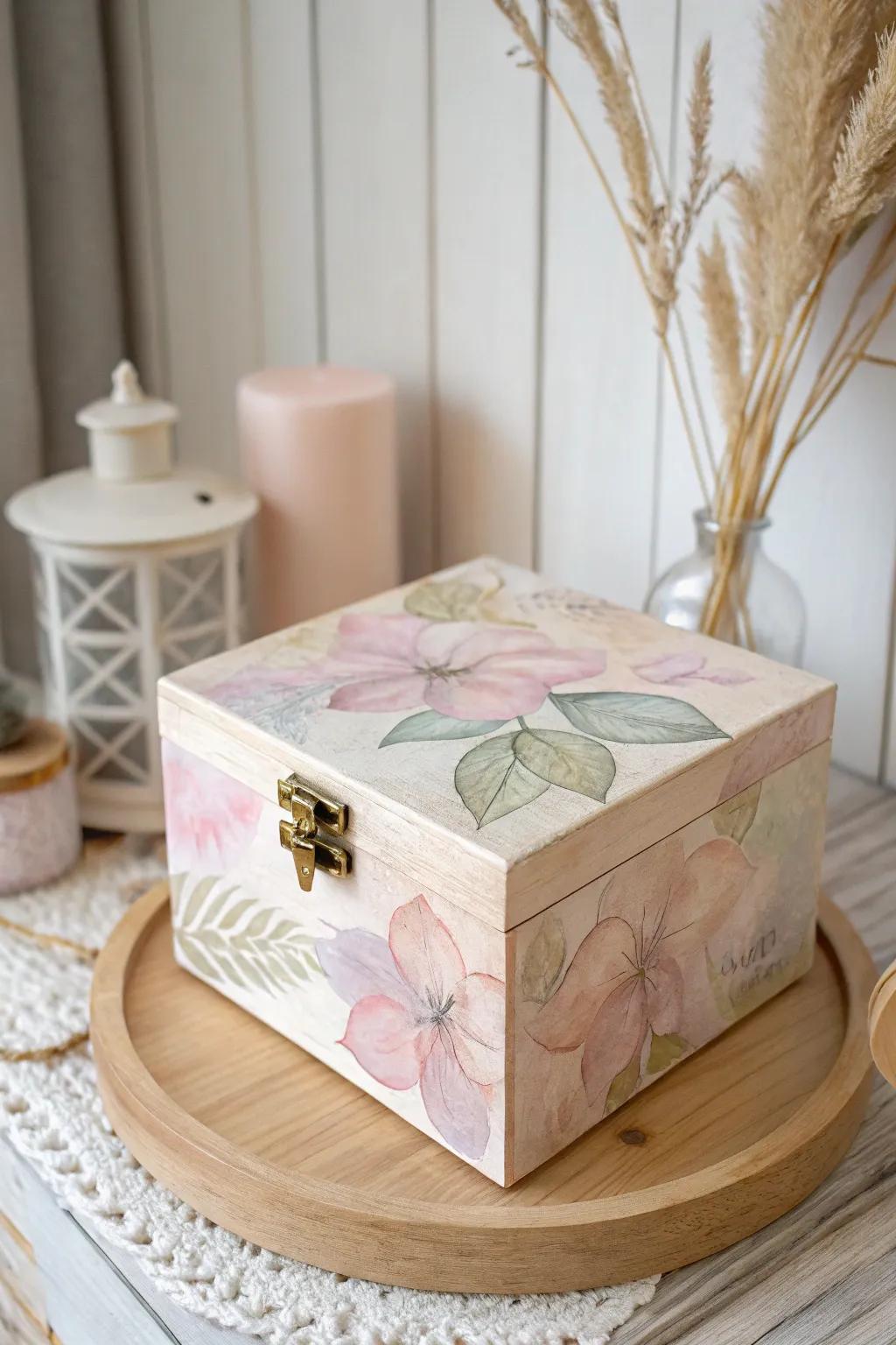 Transform your space with Dreamy Decoupage: where art meets elegance.
