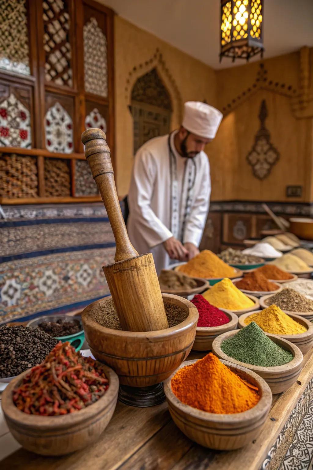 Spice blending workshops offer a flavorful take-home experience.