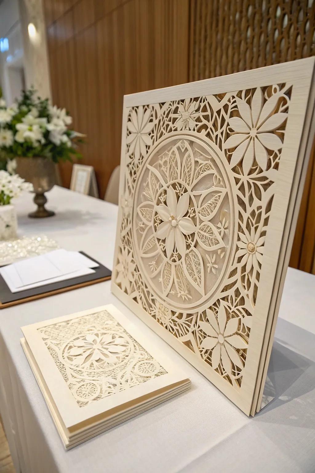 Unfold the beauty of kirigami: where paper meets precision and artistry.