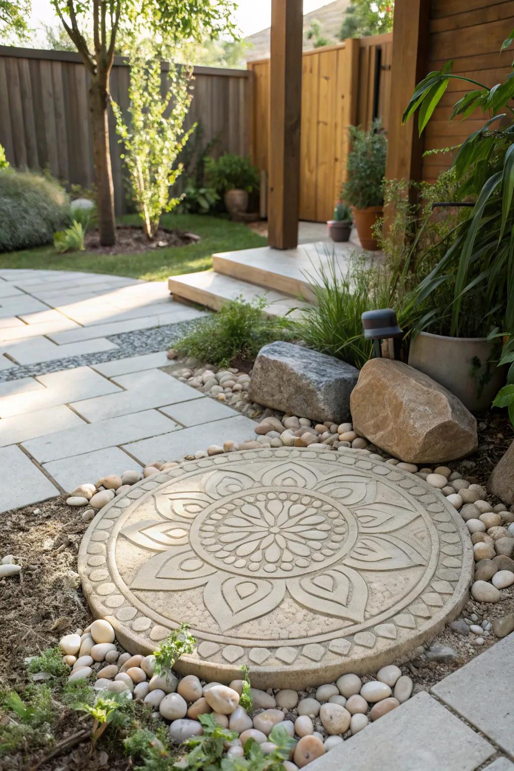 Transform your outdoor space with the timeless beauty of handcrafted patio pavers.