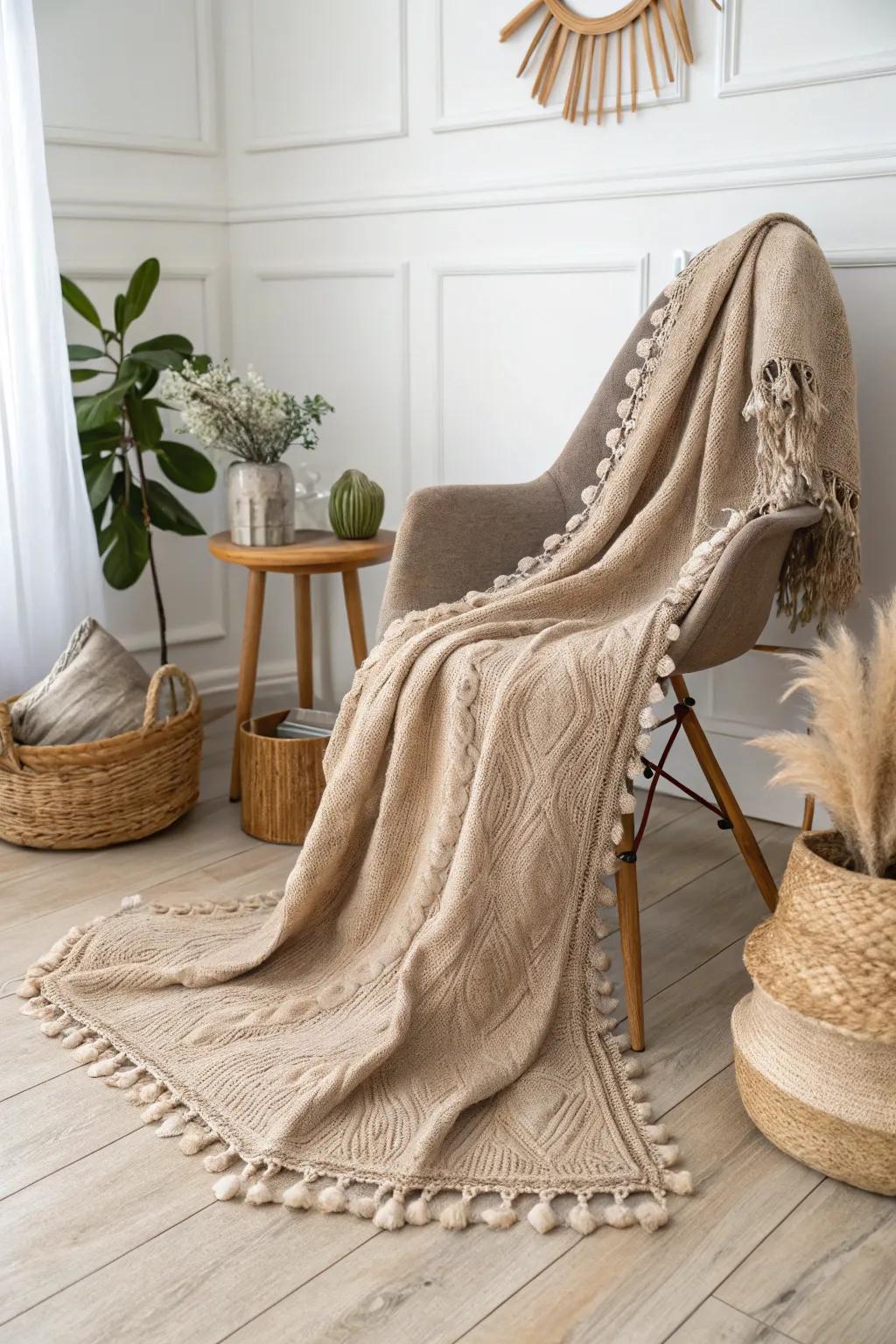 Elevate your sanctuary with a touch of elegance—discover the beauty of scalloped edges.