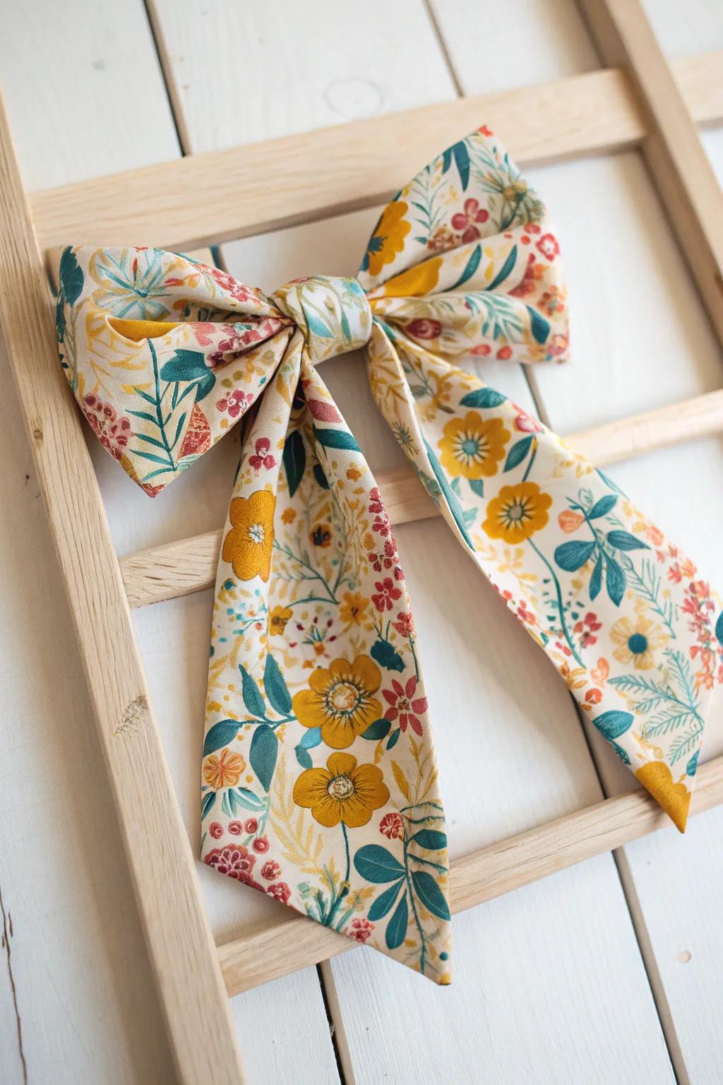 Elevate your style with a touch of handcrafted elegance - discover the charm of fabric bows!