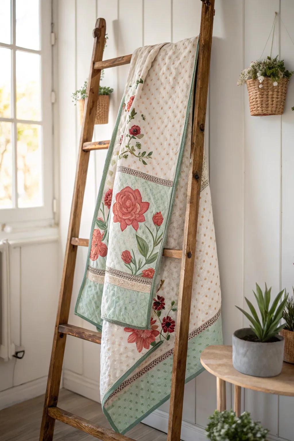 Discover the art of mixing patterns: a dance of dots and florals in perfect harmony. 🌿🧵