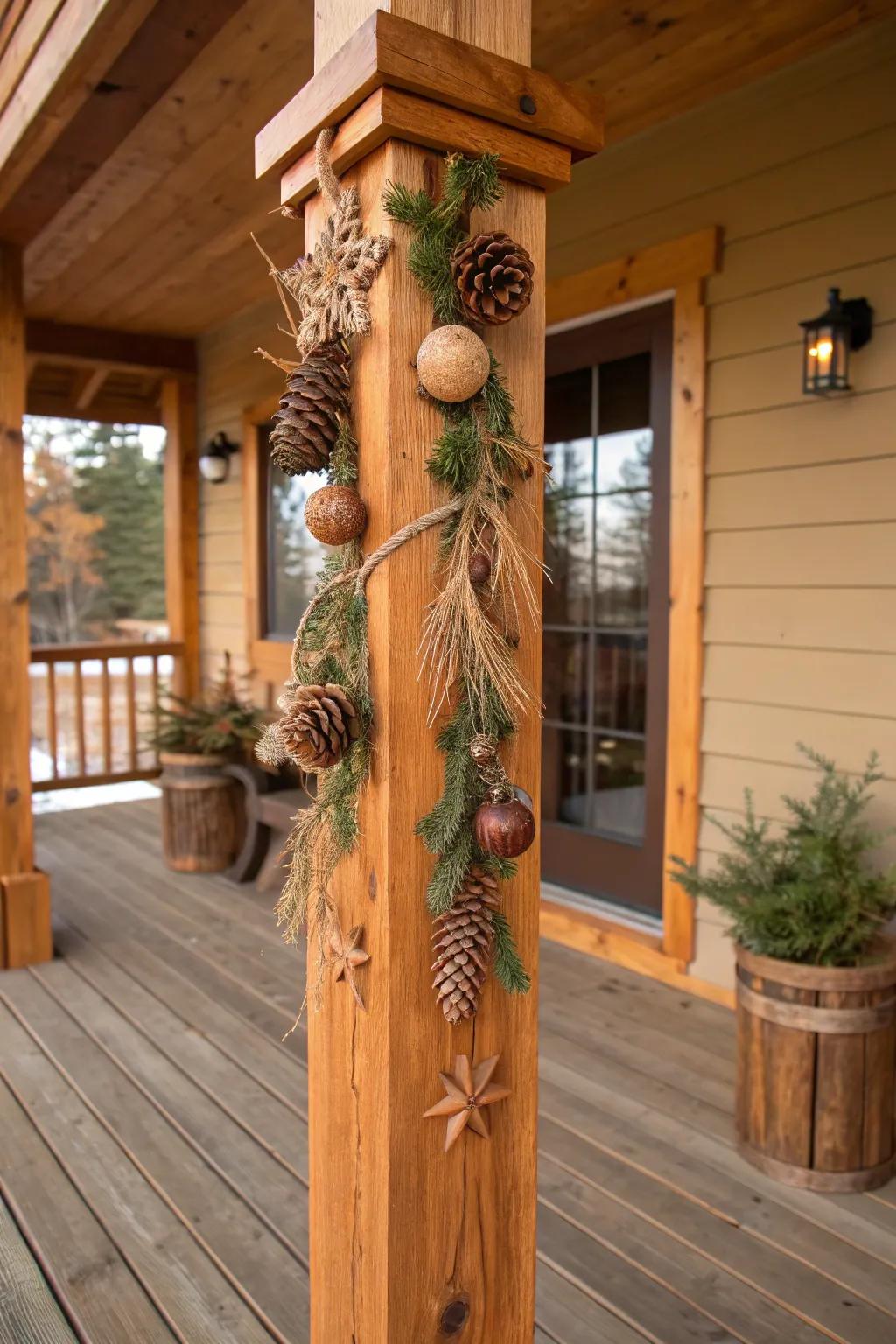 Elevate your porch with handcrafted seasonal charm.