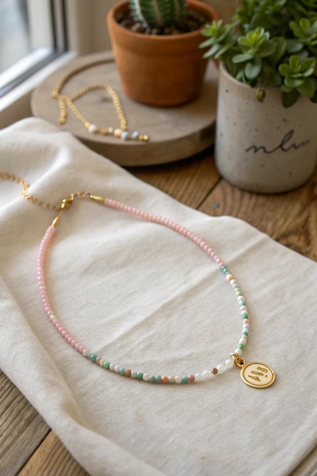 Embrace simplicity with a personalized touch 🌿✨ #MinimalistJewelry #BohoChic