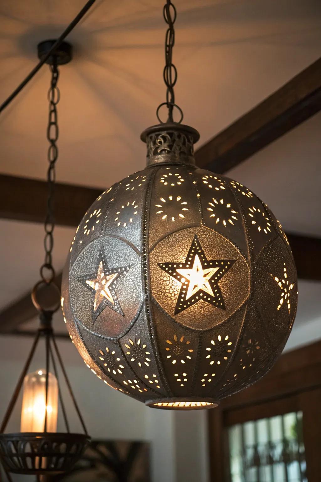 Illuminate your space with the artistry of the night sky.