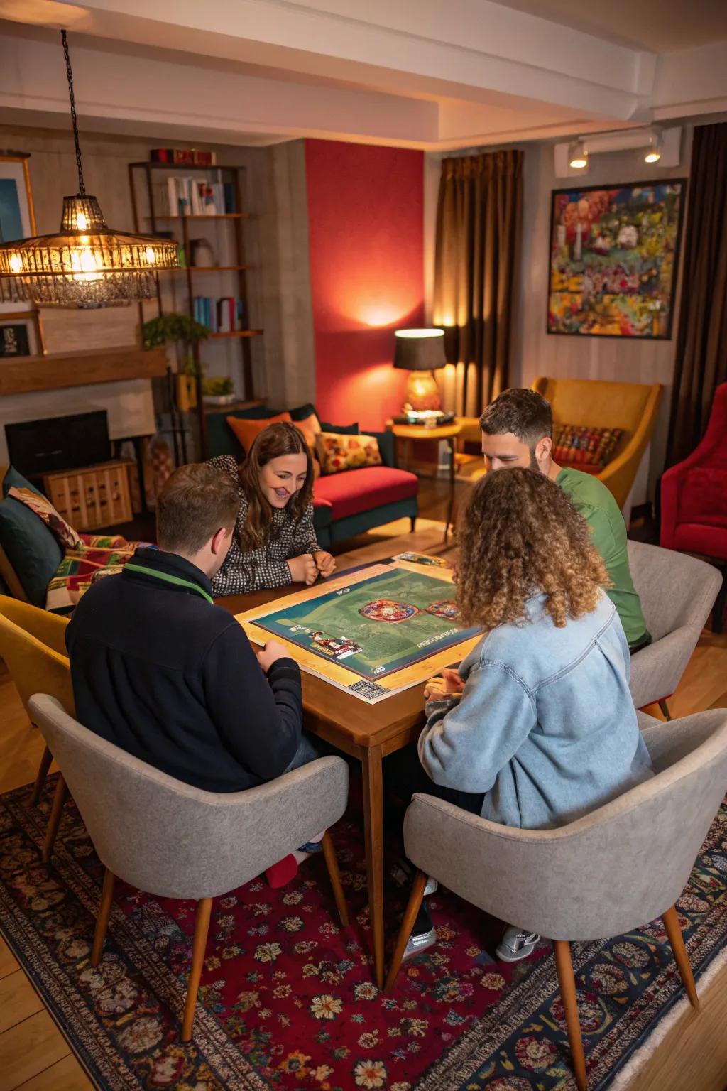 Interactive tables can make gatherings more engaging and fun.
