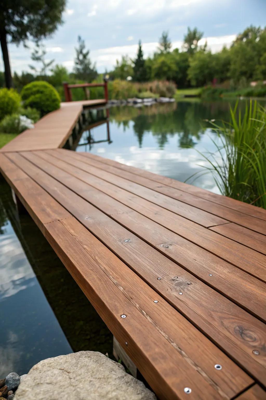 Transform your pond with a DIY dock kit—where quality meets customization.