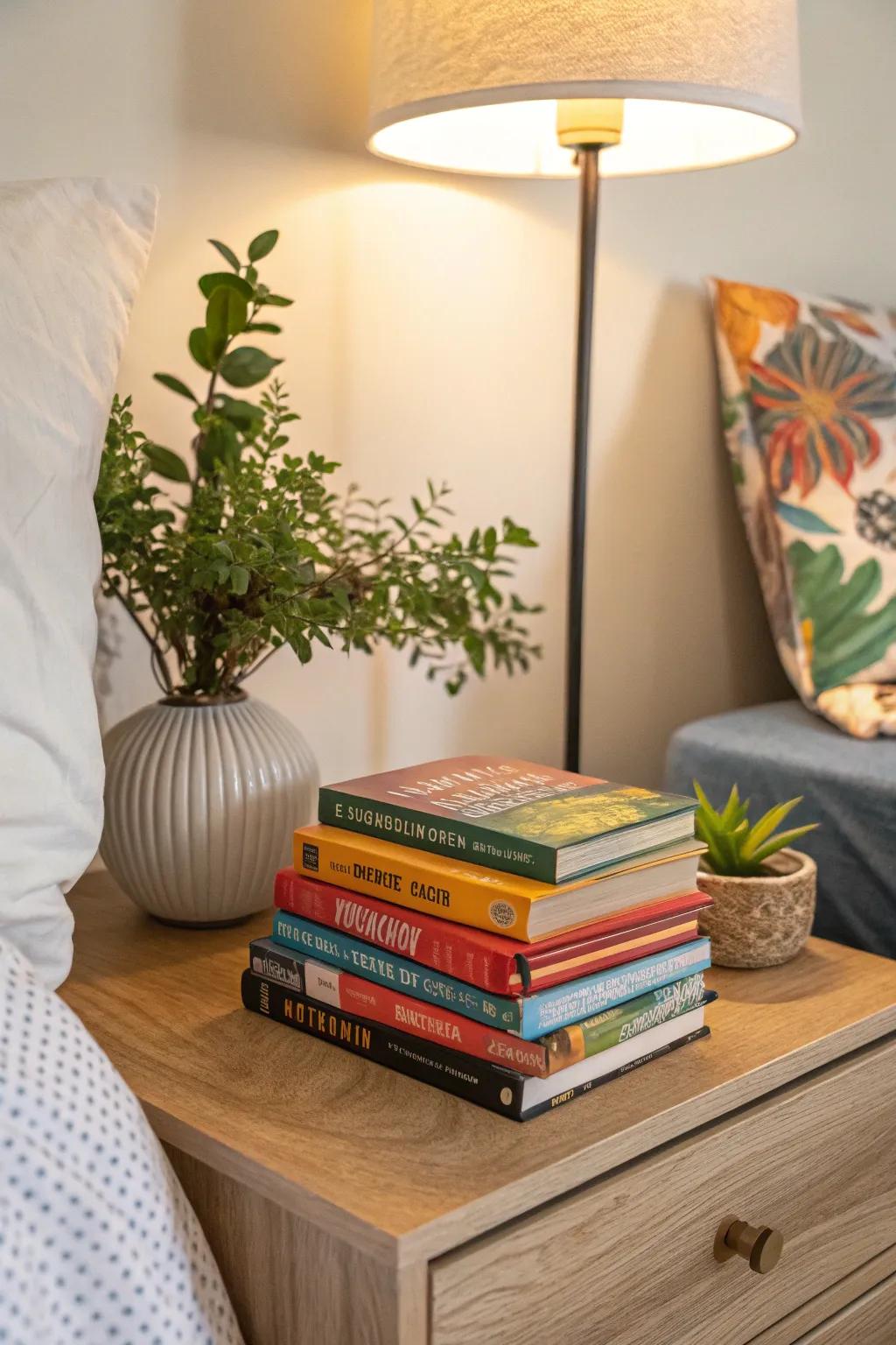 Summer reads add both charm and character to your bedroom decor.