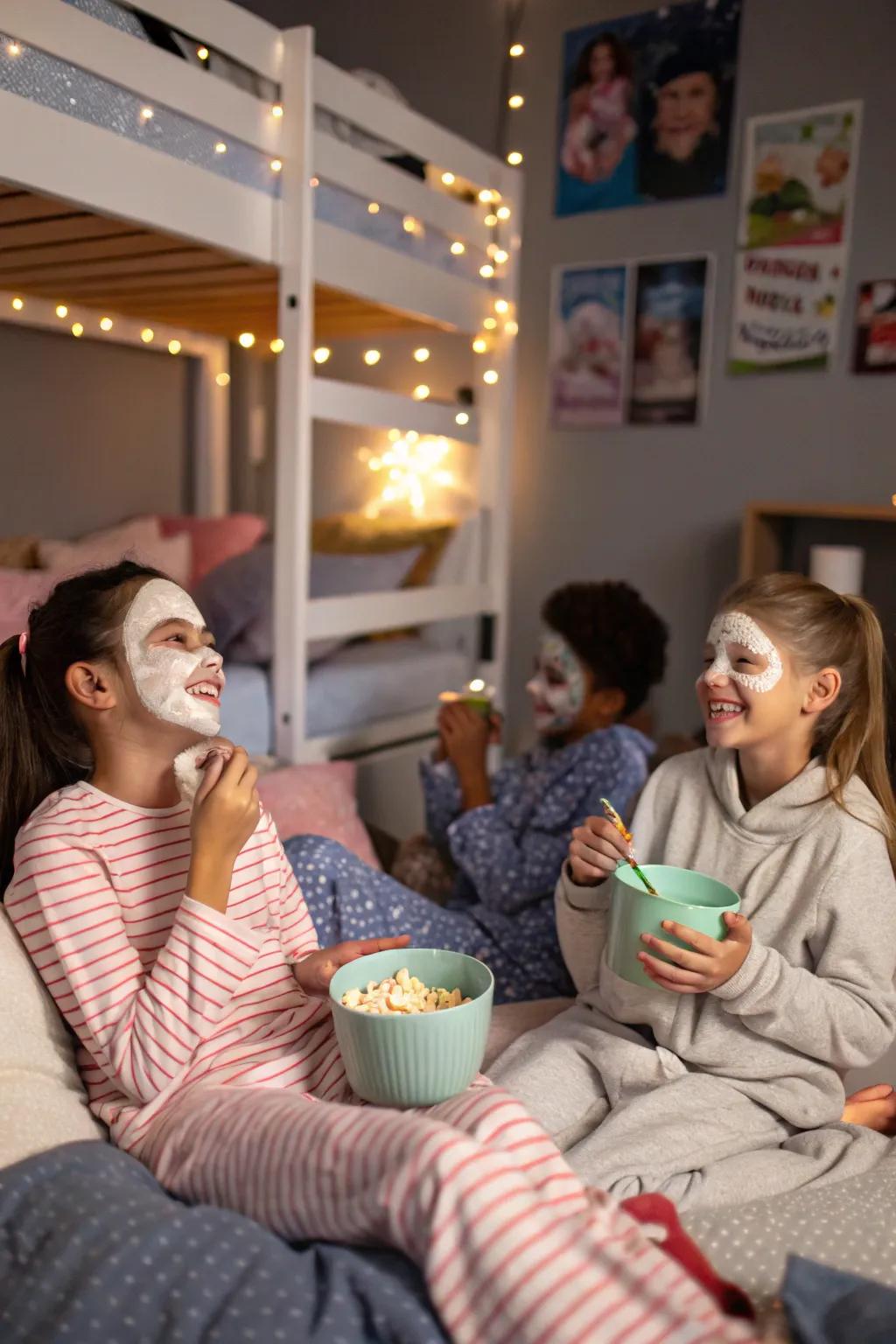 Unwind with a soothing facial mask session for a touch of spa luxury.