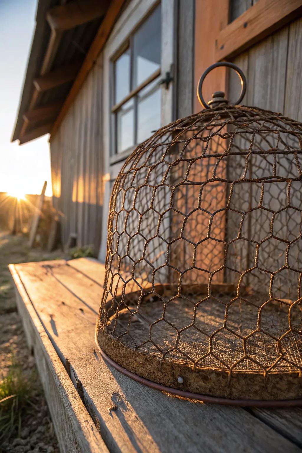 Master the art of predator proofing with robust wire mesh craftsmanship.