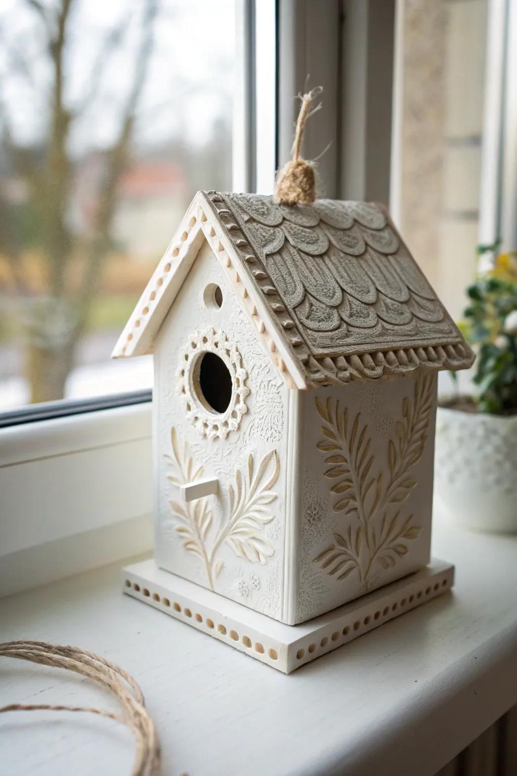 Embrace your creativity with this charming 3D pen birdhouse – a perfect blend of minimalist design and boho flair.