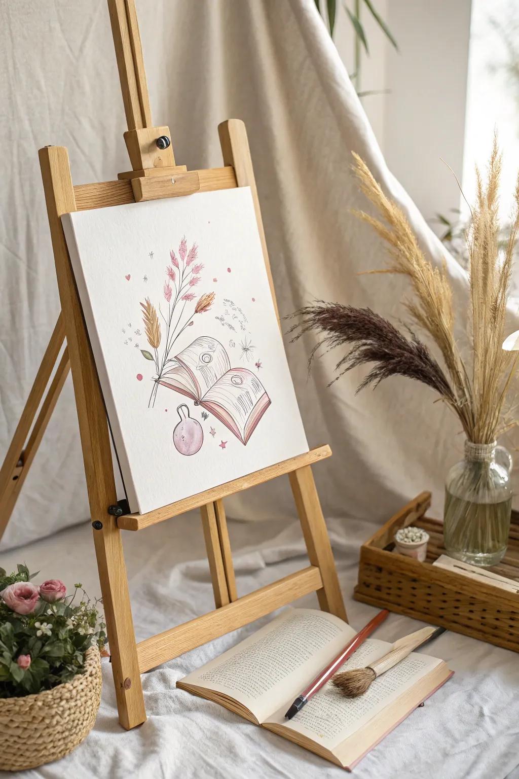Celebrate each student's unique passions with a touch of elegance and simplicity. #GraduationInspiration #ScandiBohoStyle