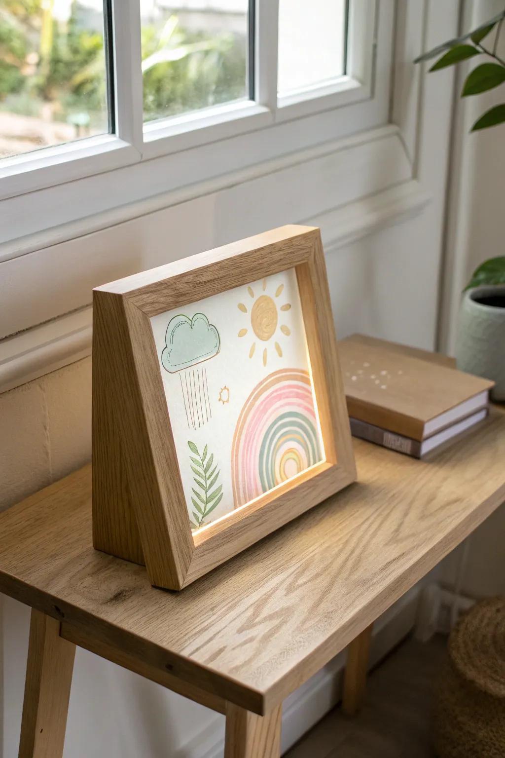 Unleash the magic of creativity with glow-in-the-dark art for your little ones!