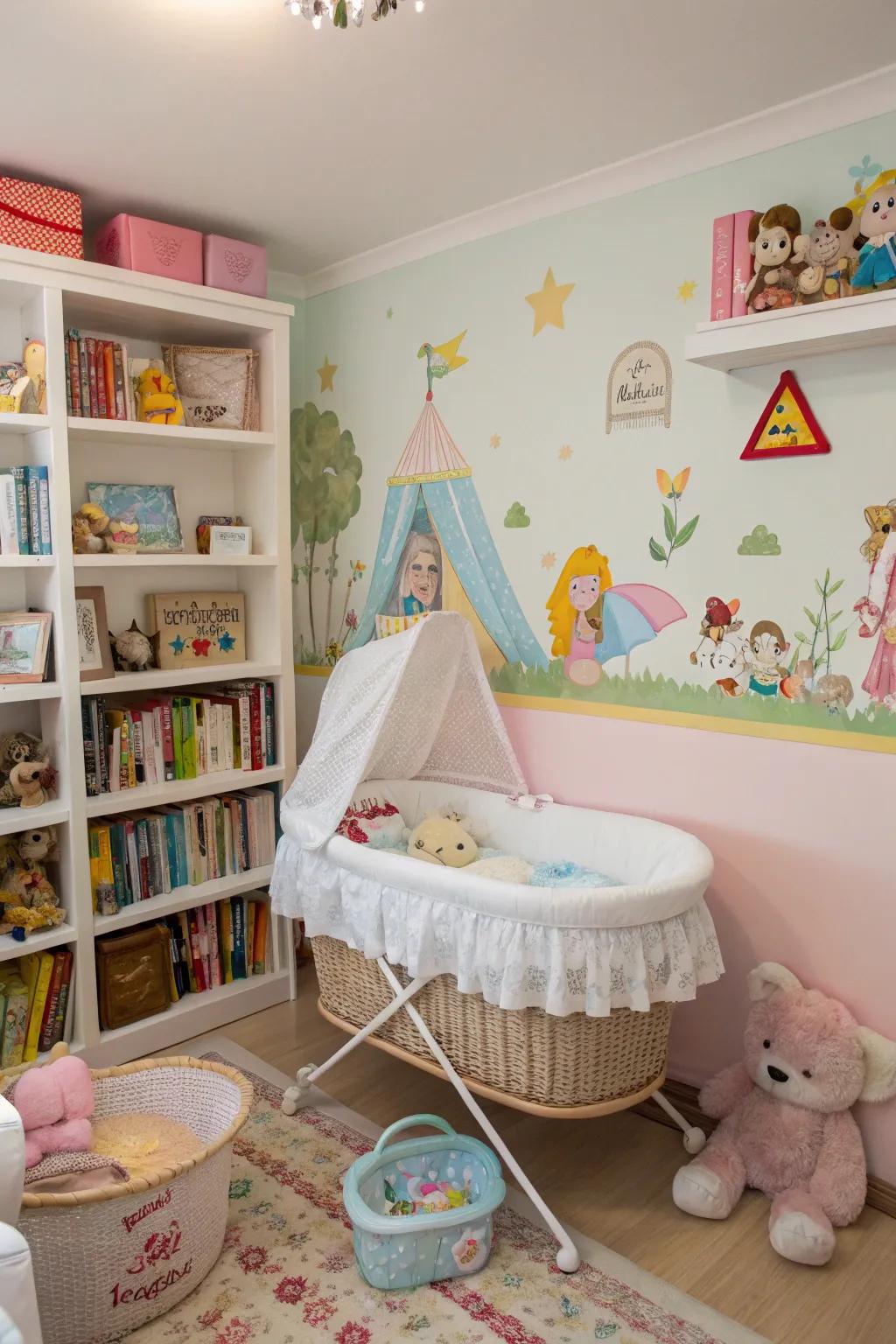 Storybook themes bringing tales to life.