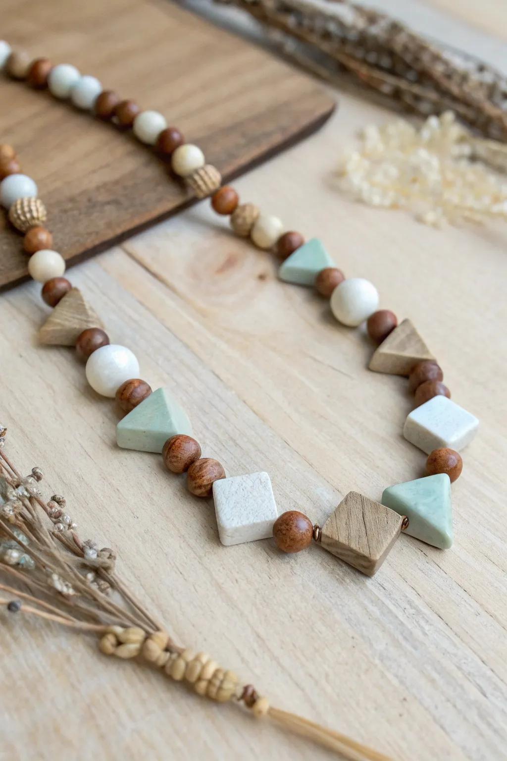 Embrace elegance with this geometric marvel, where simplicity meets sophisticated design.