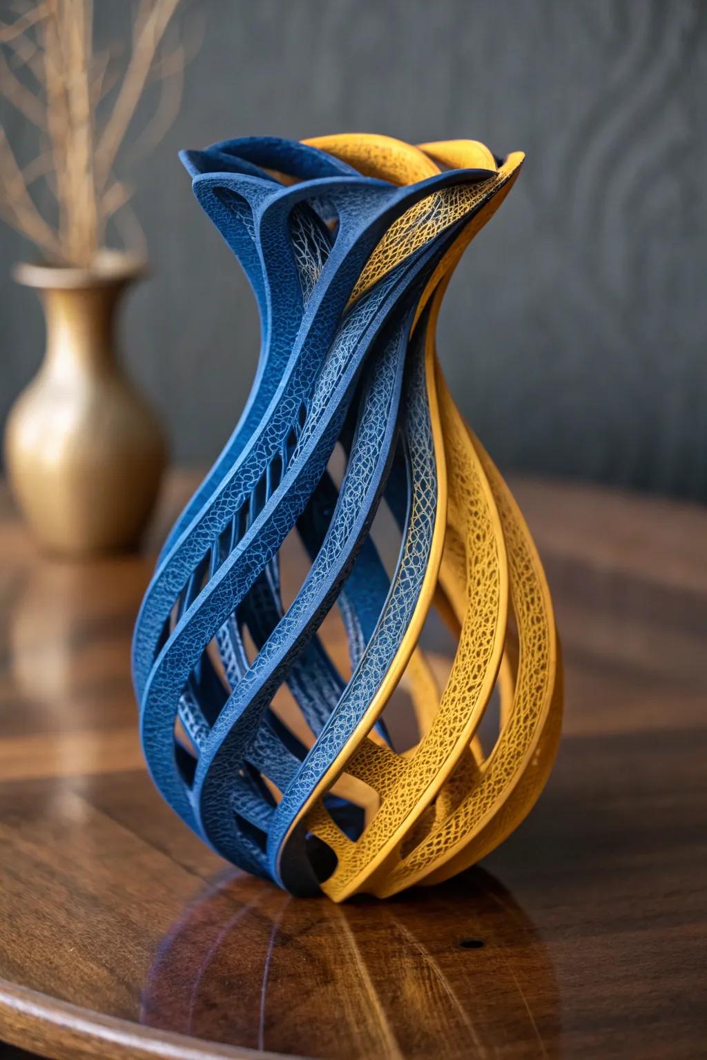 Elevate your decor with the charm of miniature abstract art sculptures, a testament to modern craftsmanship.