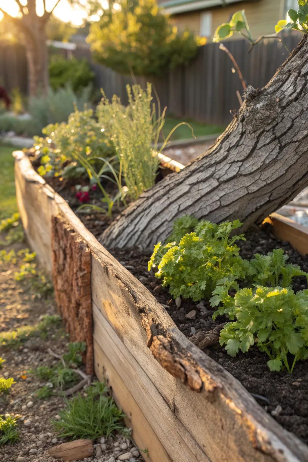 Nature's Touch: Integrating Deadwood into Garden Craftsmanship