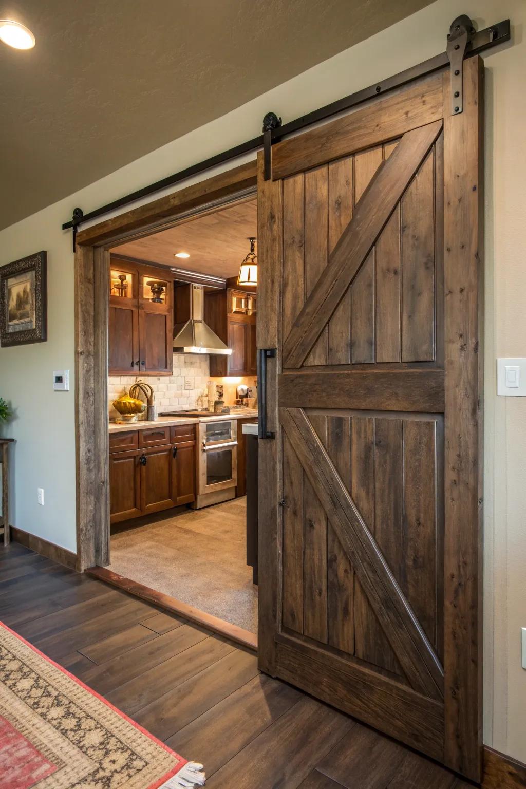 Open up to farmhouse charm with a stunning Dutch door design.