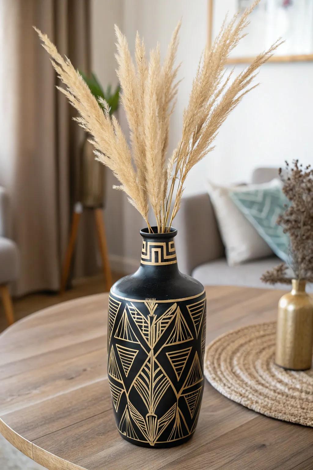 Elevate your table with a touch of Art Deco glamour and minimalist elegance.
