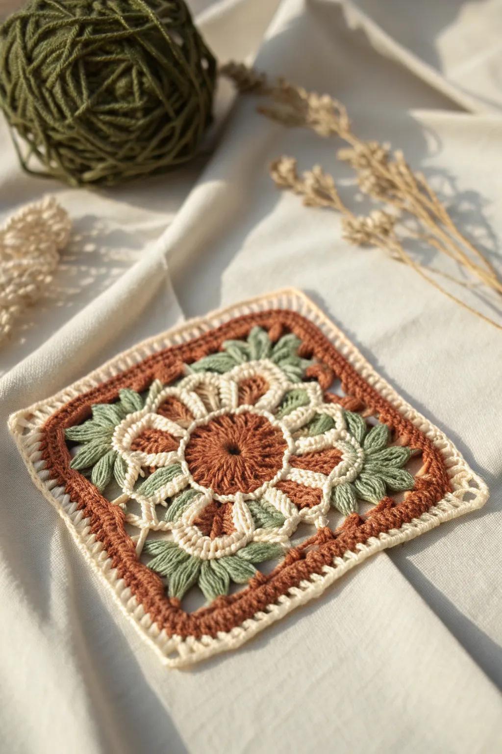 Embrace the art of crochet: A touch of boho charm for your DIY creations.