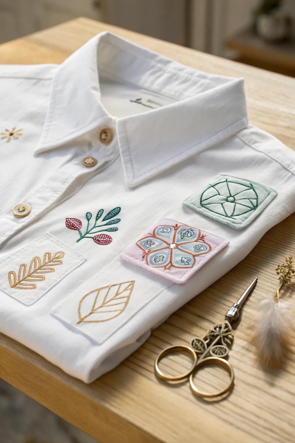 Transform your wardrobe with the charm of iron-on patches - where simplicity meets creativity.