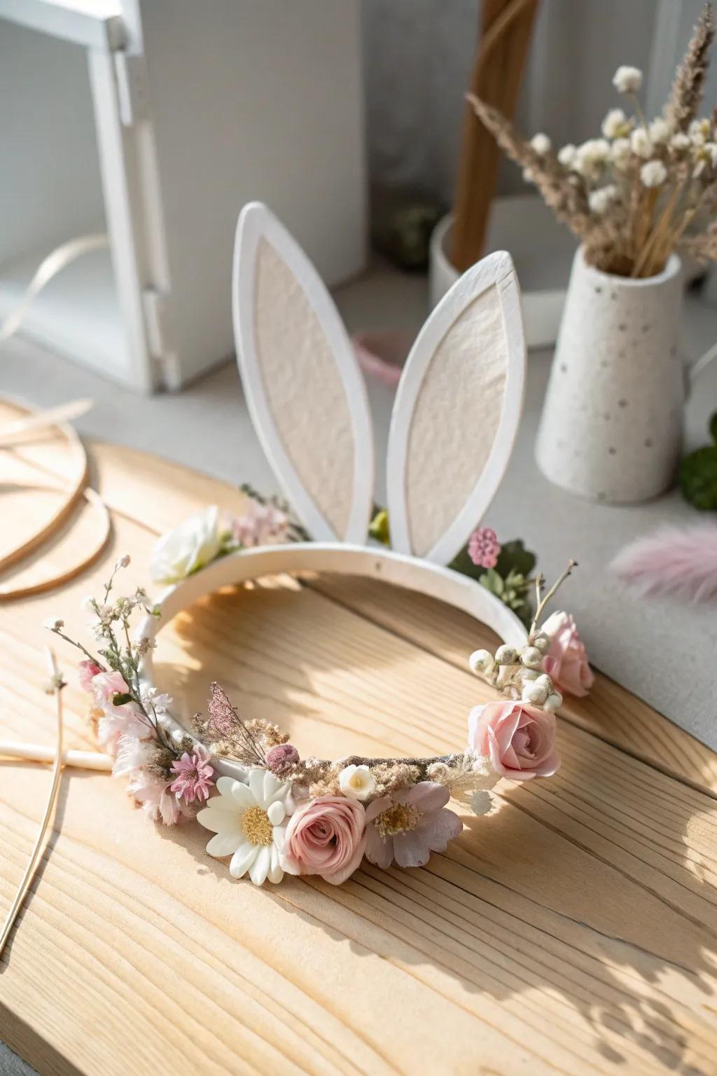 Add a whimsical touch to Easter with these enchanting bunny ear crowns, perfect for little ones who love magic and crafts!