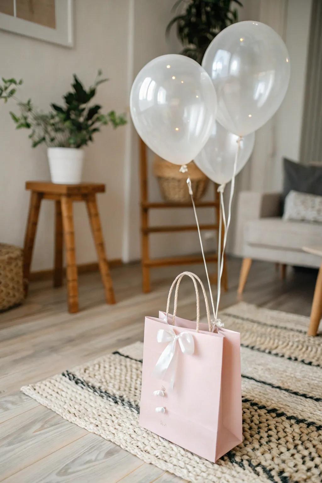 Delightful Simplicity: Crafting Joy with Balloons and Strings