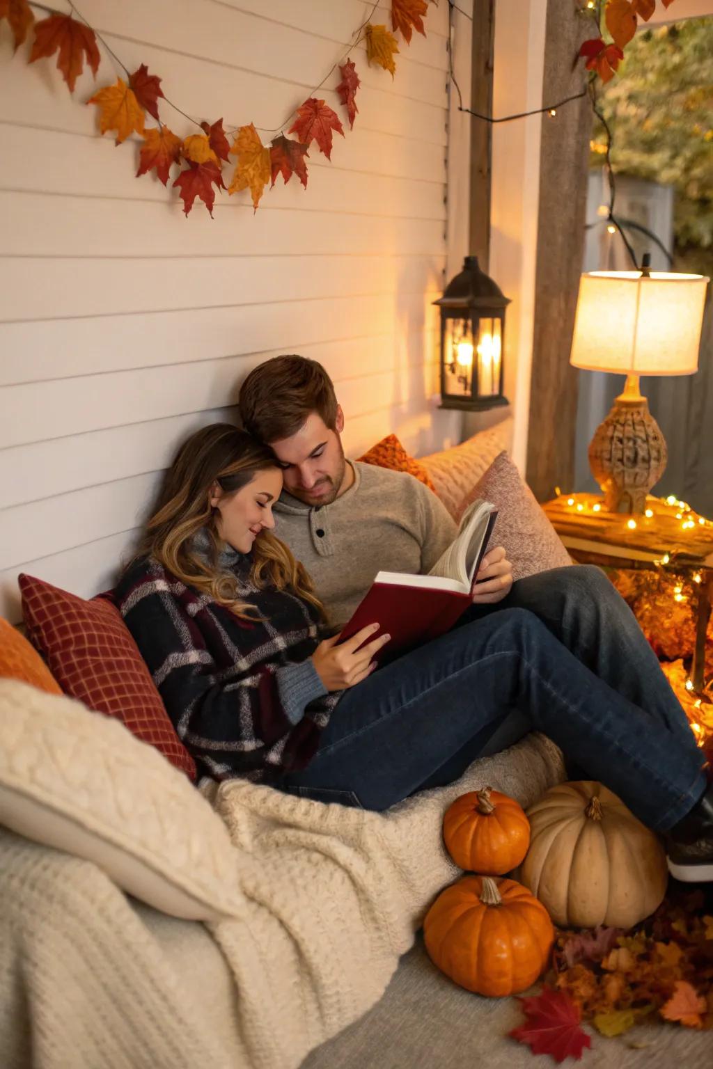 Get lost in a good story with an autumn reading night.