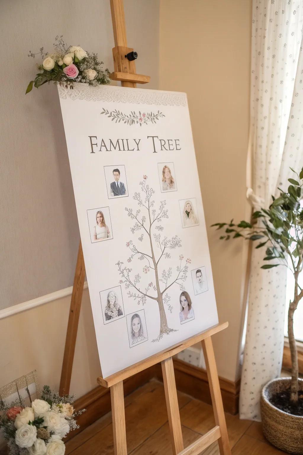 Transform your family history into a work of art with personalized illustrations that celebrate simplicity and natural beauty.