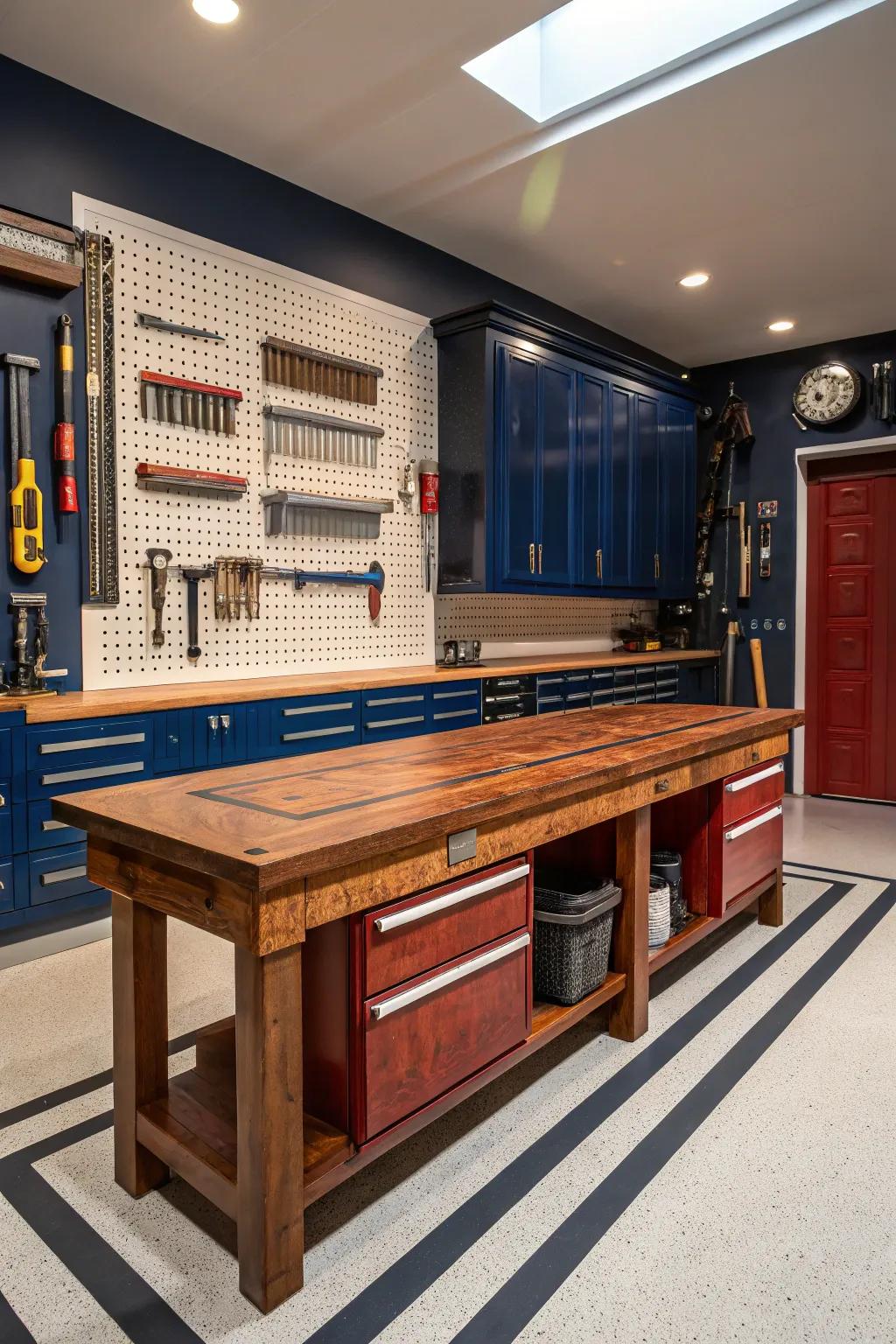 Master the art of organization with workshop zoning: where craftsmanship meets efficiency.