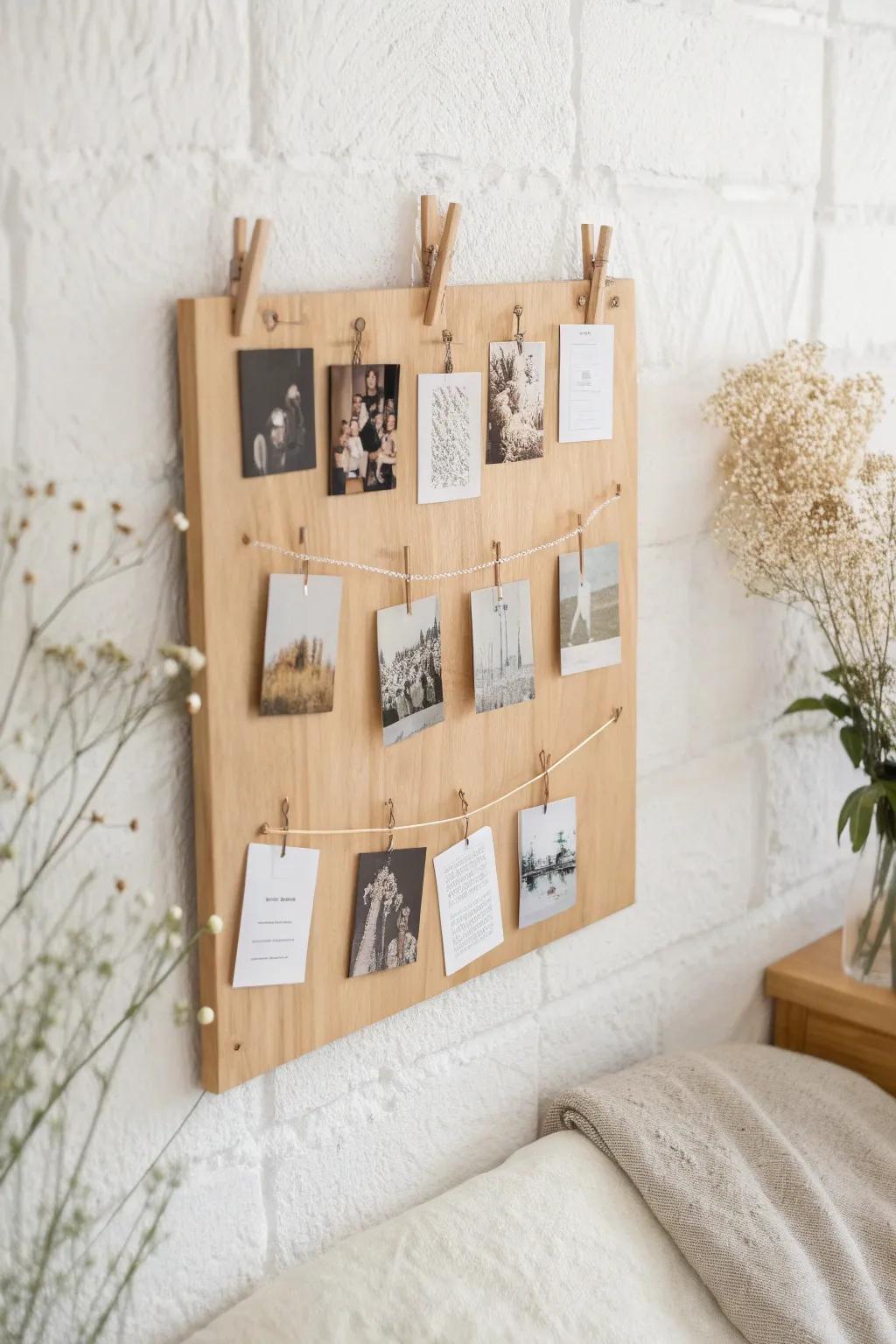 Celebrate the journey with a personalized graduation memory board that beautifully captures cherished moments.