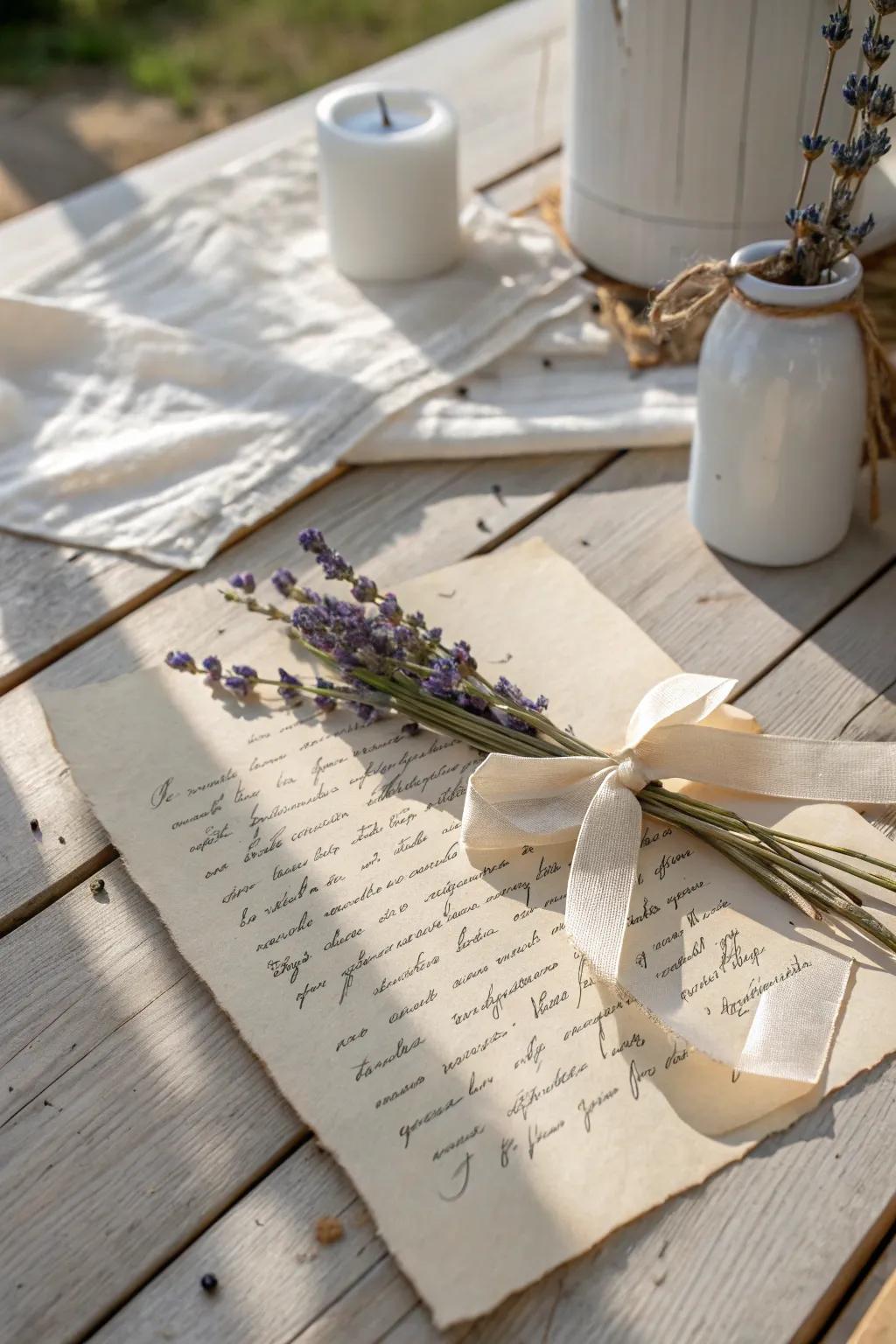 Crafted with love: A promise to cherish every moment with mom.