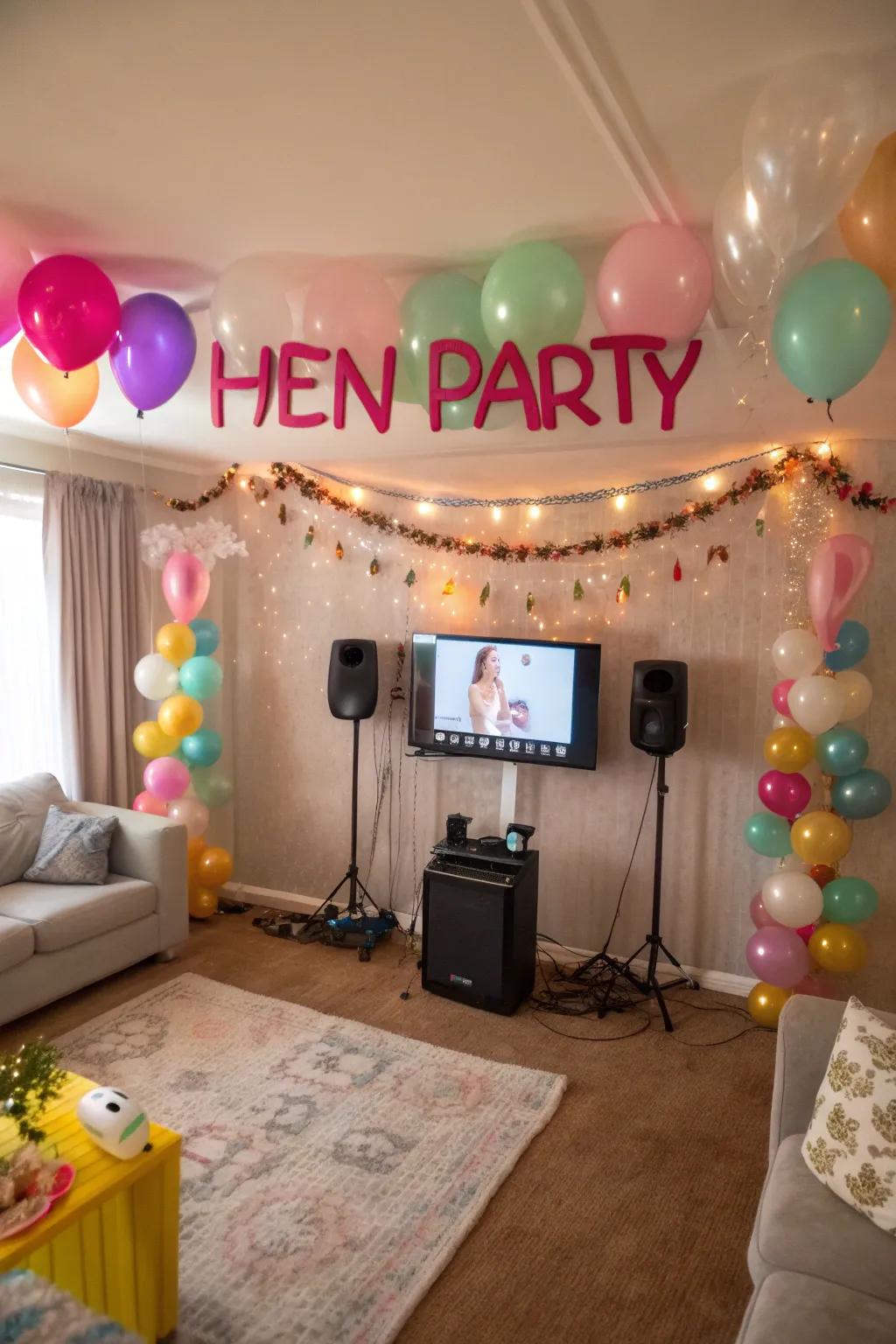 Sing your heart out with an entertaining at-home karaoke night.
