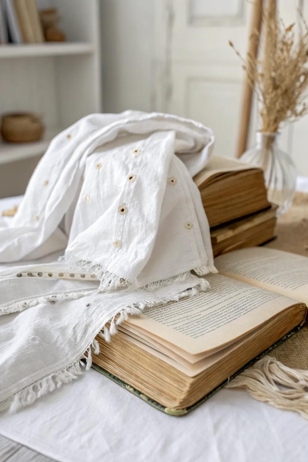 Transform your shirt into a timeless piece with a touch of creative distressing.