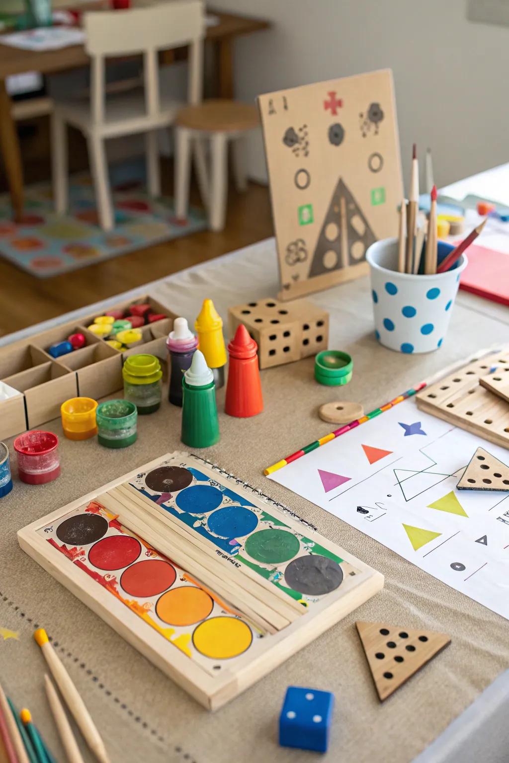 Creative crafts that add a personal touch to game night.