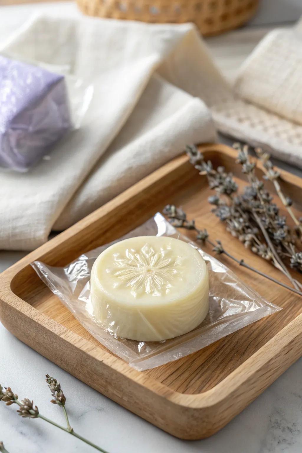 Elevate your lotion bars with the perfect shrink wrap touch, merging elegance with protection.