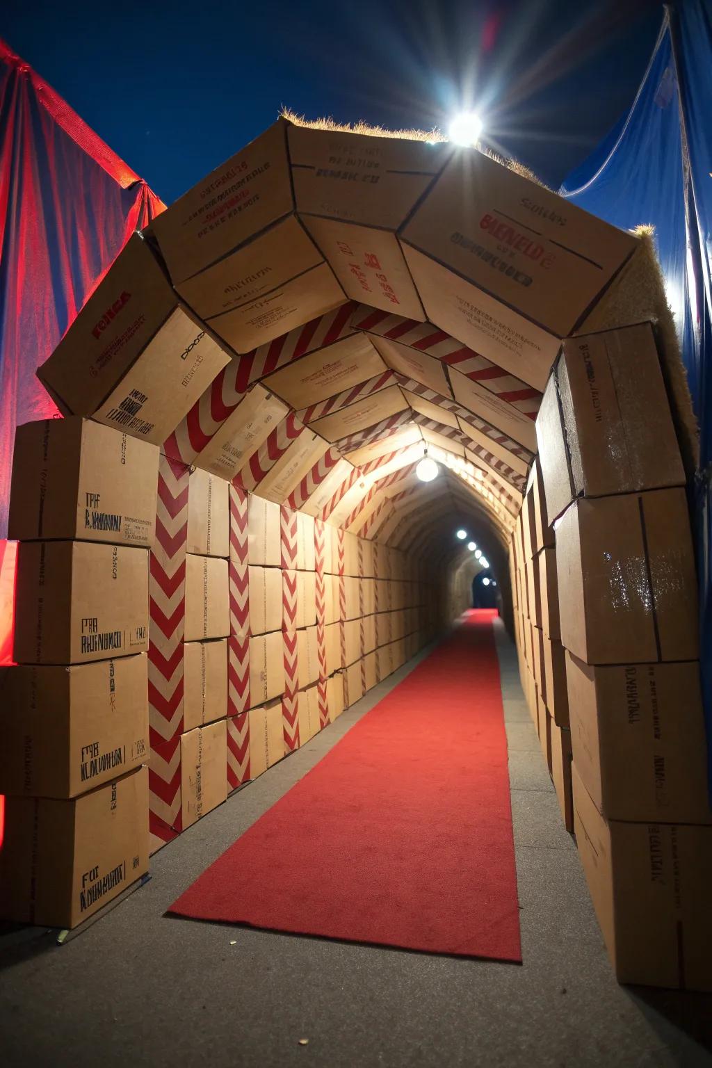 Embark on an adventure with the Tunnel of Mystery: where craftsmanship meets exploration!